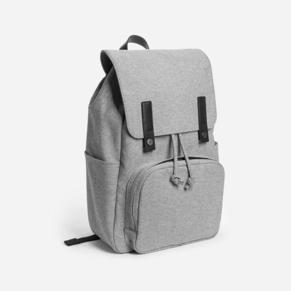 Everlane Modern Snap Backpack -reverse Denim/Black